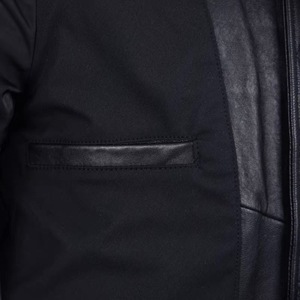 Veste en <span class=keywords><strong>cuir</strong></span> véritable <span class=keywords><strong>de</strong></span> style classique MA-1 en peau d'agneau, veste bomber en <span class=keywords><strong>cuir</strong></span> véritable <span class=keywords><strong>de</strong></span> style <span class=keywords><strong>Air</strong></span> Flight Force pour hommes - Product Image 6