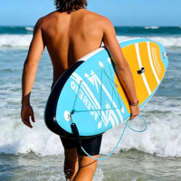 Stand-up paddleboards (SUP) gonflables en PVC de qualité militaire supérieure, directement de l'usine, configuration 3 ailerons, noyau Drop Stitch, polyvalents pour toutes les activités nautiques