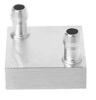 Bloc de refroidissement à eau liquide TEC en aluminium, Multi modèles, pour radiateur graphique CPU, bloc de refroidissement à eau en aluminium