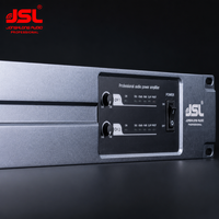 Amplificateur de puissance professionnel 2x400W 2x800W 1x1600W 4 Ohm PA avec XLR Speakon pour sonorisation live, discothèque, DJ