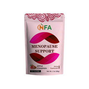 Sachets de thé OEM ODM aux herbes pour le soutien de la ménopause avec racine de réglisse et Rooibos – Confort et bien-être ménopausiques - Product Image 1