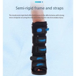 Open Toe Plaster Cast Boot Post Op Shoe Toe Valgus Surgical Fixed Gypsum Shoe Walking Boot for Foot Injuries - Product Image 4