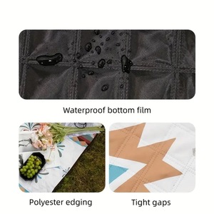 <span class=keywords><strong>Tapis</strong></span> <span class=keywords><strong>de</strong></span> pique-nique épais 2x2m le plus vendu, <span class=keywords><strong>tapis</strong></span> <span class=keywords><strong>de</strong></span> <span class=keywords><strong>plage</strong></span>, <span class=keywords><strong>tapis</strong></span> <span class=keywords><strong>de</strong></span> camping, motif ethnique, imperméable/résistant à l'humidité pour 5 à 8 <span class=keywords><strong>personnes</strong></span> - Product Image 4