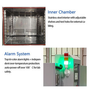 فرن تجفيف دوار بالهواء الساخن عالي الدقة من GAOXIN سعة 1.7 لتر مع تحكم ذكي في درجة الحرارة بتقنية PID وغرفة مضادة للانفجار لمدة عام واحد - Product Image 4
