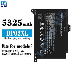 Batterie d'ordinateur portable <span class=keywords><strong>BP02XL</strong></span> pour HP TPN-Q172 Q17515-AU156X AU162TX 7.7V 41Wh 5325mAh batterie d'ordinateur portable - Product Image 2