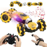 Auto acrobatica gesto della mano telecomando Twist Car doppio lato elettrico RC acrobatica telecomando giocattoli auto 360 amazon per bambini