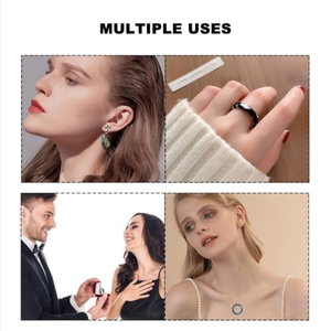 Anillo de Cerámica NFC con Logotipo Personalizado, Chip RFID de 13.56mhz, Anillo Inteligente para Compartir en Redes Sociales y como Tarjeta de Visita - Product Image 3