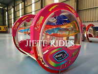 Manèges de parc d'attractions en plein air Happy 360 degrés Rotation Control Rolling Car Carnaval 360 Adult Happy Swing Ride Rocking