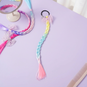 Stylish <b>Wig</b> <b>Headband</b> with Colorful Gradient Design - Product Image 2