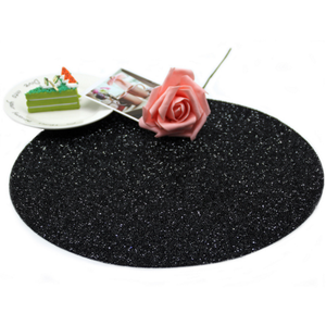Crystal Rhinestone Custom Made <strong>Round</strong> <strong>Place</strong> <strong>mats</strong> Silver Rhinestone Table <strong>Mats</strong> for Decoration - Product Image 5
