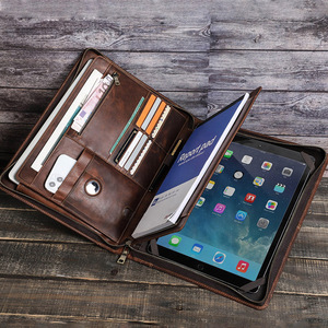 เคสแท็บเล็ตหนังมีซิปกระเป๋าใส่แท็บเล็ตกระเป๋าใส่เอกสารสำหรับไอแพดโปร12.9 CF2035R แฟลท็บเล็ตตามต้องการ - Product Image 5
