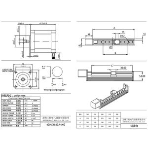 Plomo de 8MM, 100/<span class=keywords><strong>150</strong></span>/200/250/300MM, tornillo de carrera, Módulo lineal, Riel de guía, movimiento lineal, Riel de guía lineal Cnc - Product Image 3