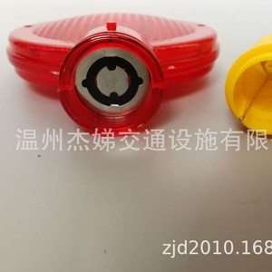 Feu de signalisation LED 007 rouge jaune, clignotant, IP65, alimenté par batterie, pour travaux routiers et obstacles - Product Image 4