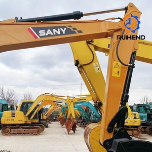 Excavadora Sany Sy135C usada de buen rendimiento, excavadora de segunda mano Sany Sy60c/75c/95c/135c/215c, excavadora usada de 13 toneladas a la venta - Product Image 6