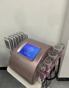 <span class=keywords><strong>2025</strong></span> portatile multifunzione 6 in 1 macchina dimagrante per il corpo rosa da 8 pollici riduzione del grasso della pelle stringe la forma del corpo sotto vuoto massaggio del corpo - Product Image 6