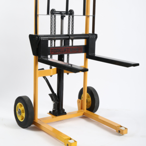 Gerbeur manuel personnalisé 200/400 kg, type mini, gerbeur manuel à commande manuelle, <span class=keywords><strong>chariot</strong></span> <span class=keywords><strong>élévateur</strong></span> à fourche hydraulique, <span class=keywords><strong>chariot</strong></span> <span class=keywords><strong>élévateur</strong></span> à palettes - Product Image 1