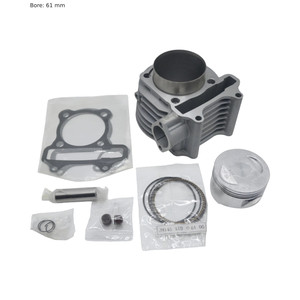 Kit de bloc-cylindres de 61 mm compatible avec les moteurs GY6 150 GY6-200 ATV200 ATV, pièces de rechange pour la partie supérieure du moteur - Product Image 1
