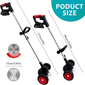 Tondeuse à gazon sans fil - 21V rechargeable, légère, avec bac de ramassage pour petits terrains et entretien des pelouses résidentielles - Product Image 4