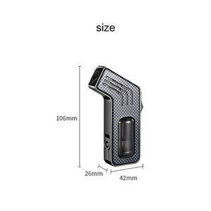 Encendedor de Chorro de Llama Grande Dericsson, Encendedor Especializado para Cigarros, Recargable, Multifunción, con Logotipo Personalizado - Product Image 6