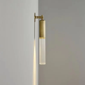 OEM Bronze Décor maroc led Source de lumière moderne applique tube style nordique simple tête mur souris - Product Image 2
