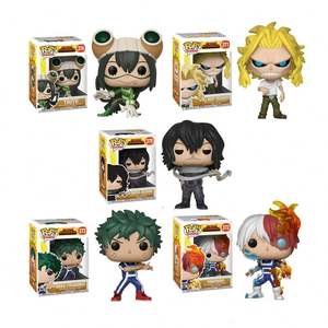 All Might Action Figure PVC Collection Model Toy Anime POP My Hero Academia Todoroki Shoto Asui Tsuyu Vinyl Japan 1/72 Unisex