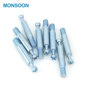 Clou de connexion à panneau de meuble, clou carré à double extrémité pour roue de caméra, emporte-pièce - Product Image 1