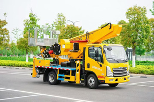 Piattaforma aerea telescopica Foton da 14 a 40 metri <span class=keywords><strong>con</strong></span> <span class=keywords><strong>cestello</strong></span> di lavoro, molto richiesta in Cile, per la raccolta delle ciliegie - Product Image 4