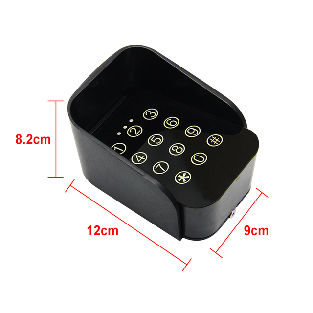 433.92mhz fixed code waterproof keypad
