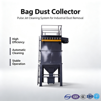Système de filtration à sacs industriel à jet pulsé pour ateliers de soudure et de travail du bois