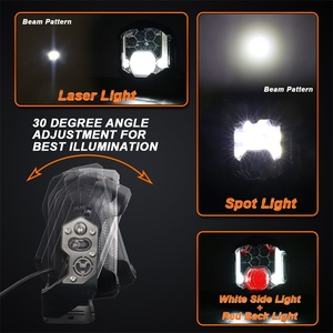 <span class=keywords><strong>2022</strong></span> nuevo todoterreno 7 pulgadas 90W láser LED niebla/luces de conducción luz de trabajo para camión Jeep - Product Image 3