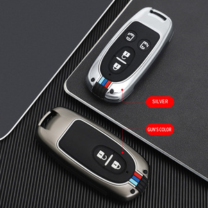 Étui de protection pour clé de voiture en alliage de zinc et gel de silice pour SUZUKI Grand <span class=keywords><strong>Vitara</strong></span> <span class=keywords><strong>S</strong></span>-<span class=keywords><strong>CROSS</strong></span> Alivio SX4, porte-clé<span class=keywords><strong>s</strong></span>, accessoires - Product Image 6