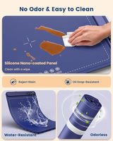 CF DKT01 Plateau Chauffant Alimentaire Pliable en Silicone, Chauffe-Plats Électrique Flexible, Tapis Chauffant Enroulable, Réchaud de Buffet, Plaque Chauffante