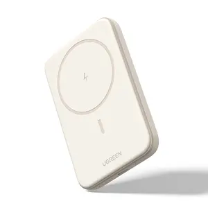 UGREEN Power Bank 5000mAh Magnetische Power Bank Slim 15W Wireless Portable Charger Akku für iPhone 15 Series