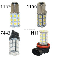 Nouvelles Ampoules LED Blanches 1156 1157 7440 7443 H11 12V pour Feux de Recul, Stop et Clignotants – Accessoires d'Éclairage Automobile