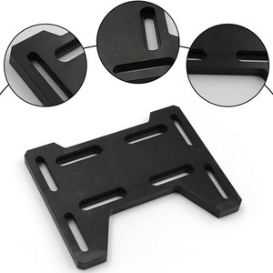 Adaptador de montaje de motor de aleación de aluminio, color negro, para motor Predator de 4 tiempos 212 - Product Image 1