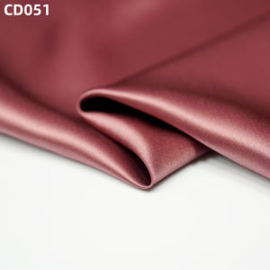 30 мм 100% Шелковая атласная ткань 6A высшего сорта <span class=keywords><strong>Seda</strong></span> оптом MOQ 1 по метру золотисто-розовая цветовая гамма - Product Image 3