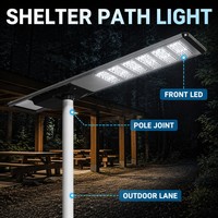 CRANE Lampe de balisage LED solaire multi-modules testée photométriquement 5400LM pour les vues sur la côte