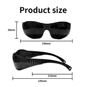 EN207 CE Ansi Z87, gafas de protección con estilo, láser, belleza, OPT, IPL, luz E, visera protectora, gafas de seguridad, máscara para los ojos - Product Image 4