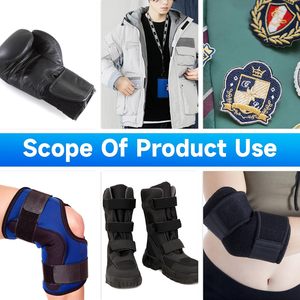 Đa Kích Thước Tùy Chỉnh Tái Sử Dụng Móc Băng Nylon Móc Và Vòng Lặp Dây Đeo Tự Dính Vòng Lặp Và Móc Fastener Băng Cho Giày Túi Hàng May Mặc - Product Image 3