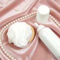 Shampooing pour cils 100 ml en gros, texture crème fouettée, végétalien, écologique, résistant à l'eau, outil de beauté pour extensions de cils, durée de conservation de 12 mois