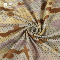 Tissu en maille camouflage désertique AMDU Australie 120 g/m², tissu en polyester léger tricoté pour usage tactique, masques faciaux au toucher doux