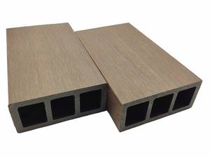 Poteau de balustrade WPC moderne et minimaliste <span class=keywords><strong>pour</strong></span> <span class=keywords><strong>terrasse</strong></span>, <span class=keywords><strong>colonne</strong></span> de garde-corps <span class=keywords><strong>pour</strong></span> balcon et escalier, résistant aux UV et à l'eau, <span class=keywords><strong>pour</strong></span> usage extérieur - Product Image 3