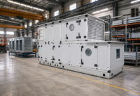 Unité de récupération de chaleur HVAC à haute efficacité, unité de traitement d'air AHU avec échangeur de chaleur pour la ventilation à récupération d'énergie