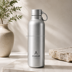 1000ml Stainless Steel <b>Water</b> <b>Bottle</b> Reusable Leakproof Sports Flask With Durable Design For Travel Outdoor <b>Gym</b> And Daily Use - Product Image 5