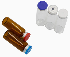 Cosmetic Use <b>Mini</b> Lead-free Glass Childproof Cylinder <b>Bottles</b> Heat Transfer Printed Surface Lids for Grocery Use (Custom Color) - Product Image 5