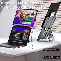 16 Inch Portable Monitor Laptop Screen Extender N2 FHD 1200P IPS External Display Type C for Business