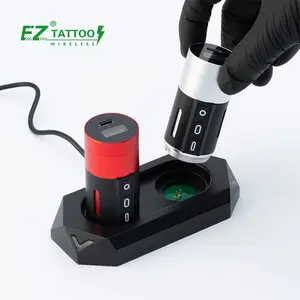 Bán buôn EZ Tattoo P2 MT vĩnh viễn bluetooth không dây Tattoo Pen Máy với Multi-Touch footswitch