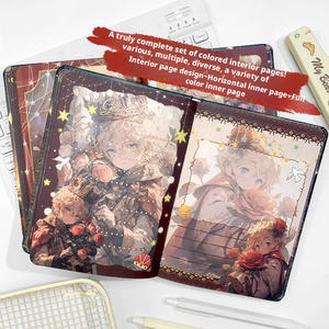 Nuevo Cuaderno de Dibujos del <span class=keywords><strong>Principito</strong></span> B6 con Páginas a Color, Encuadernado con Hilo, Tapa Dura de Imitación de Cuero, Bloc de Notas de Regalo con 100 Hojas - Product Image 6