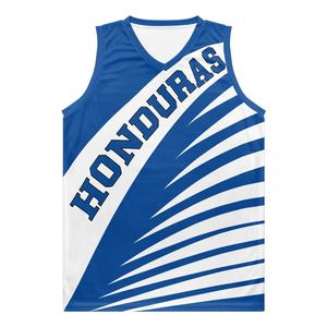 Camisas de Basquete Personalizadas com a Bandeira de Honduras para Meninos, Camiseta Respirável de Verão para Crianças, Tamanhos Grandes, Dropshipping para Esportes Infantis - Product Image 1
