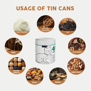 Fabrika Özel Markalı Konserve Kedi Maması Tavuk ve Sebzeli Kedi Konserve Maması Toptan Lüks Yeniden Kapatılabilir Teneke Kutu - Product Image 3